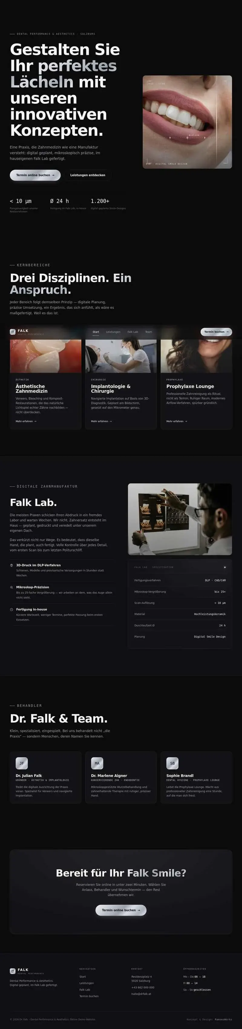 Startseite Dr. Falk — Dental